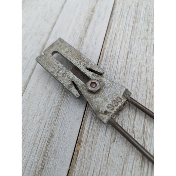 Vintage 1930 Cutting Tool Blade Slide Metal Art Patented March 4 1930 - Picture 3 of 6